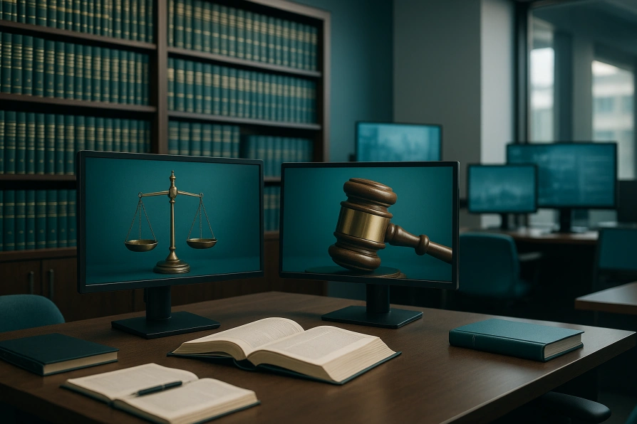 Legal news update illustration